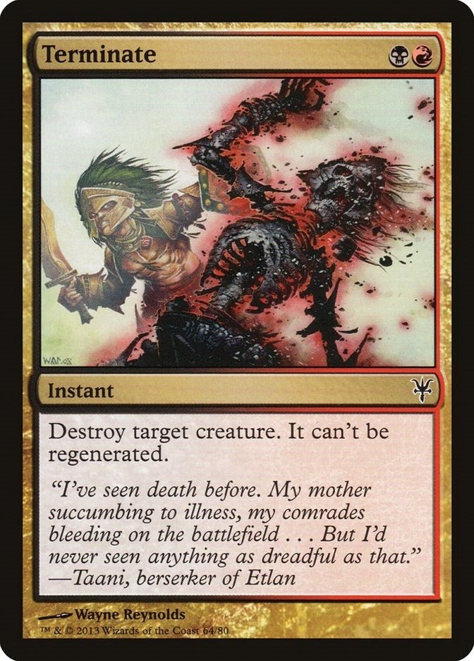 Image for Terminate (Duel Decks: Sorin vs. Tibalt) (64) - Magic: The Gathering