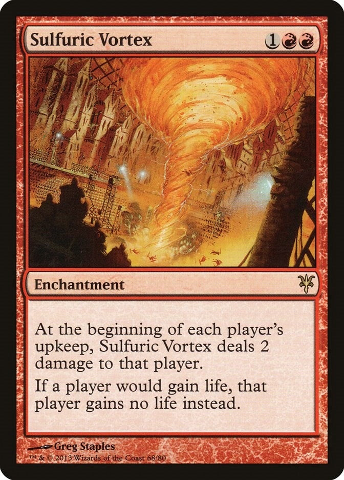 Image for Sulfuric Vortex (Duel Decks: Sorin vs. Tibalt) (68) - Magic: The Gathering