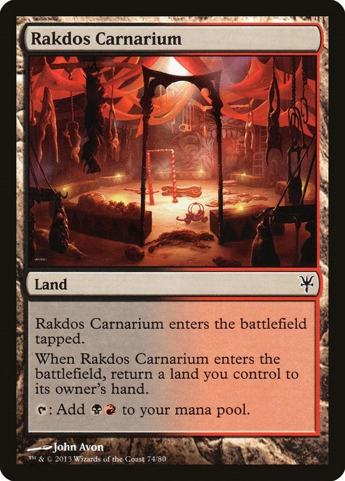 Image for Rakdos Carnarium (Duel Decks: Sorin vs. Tibalt) (74) - Magic: The Gathering