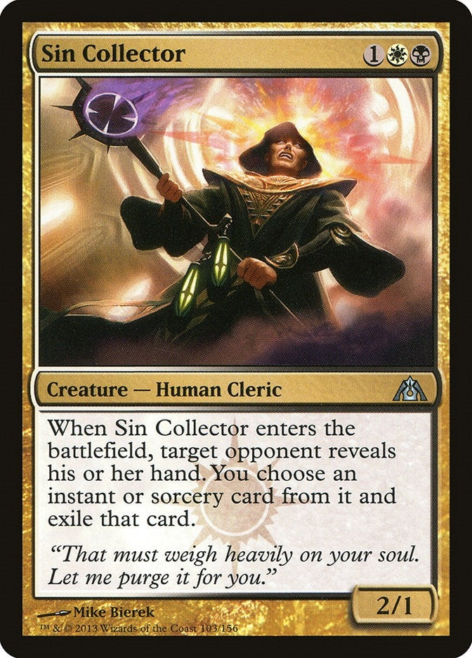 Image for Sin Collector (Dragon's Maze) (103) - Magic: The Gathering