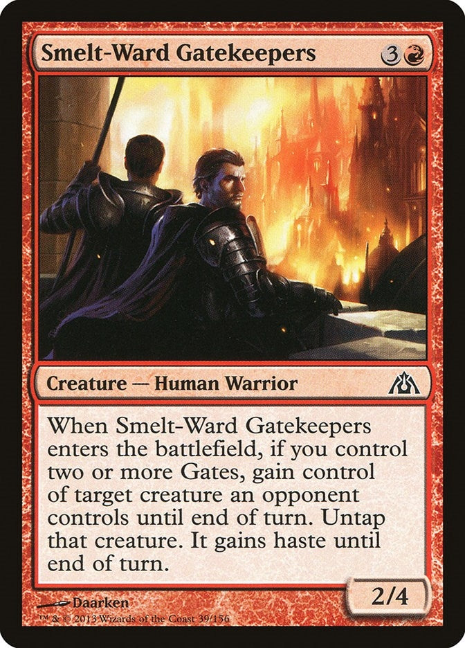 Image for Smelt-Ward Gatekeepers (Dragon's Maze) (39) - Magic: The Gathering