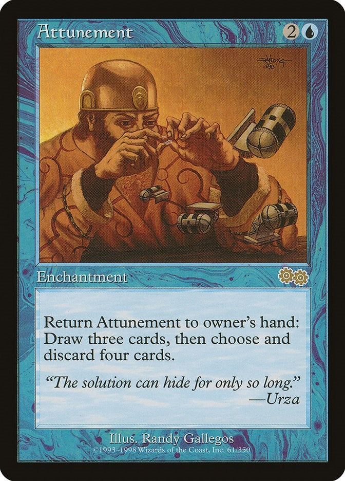 Image for Attunement (Urza's Saga) (61) - Magic: The Gathering