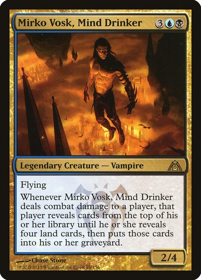 Image for Mirko Vosk, Mind Drinker (Dragon's Maze) (85) - Magic: The Gathering