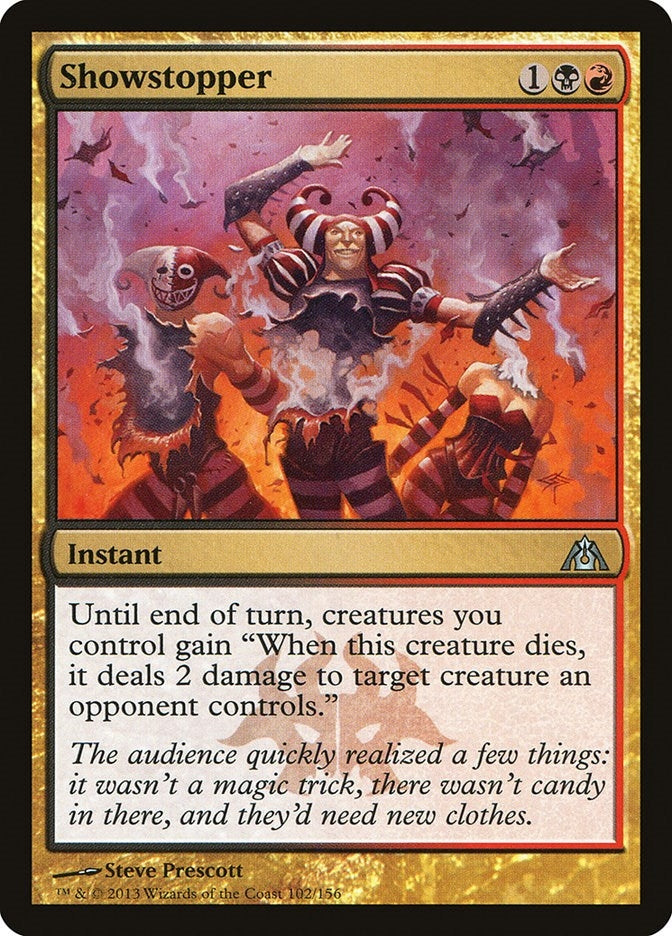 Image for Showstopper (Dragon's Maze) (102) - Magic: The Gathering
