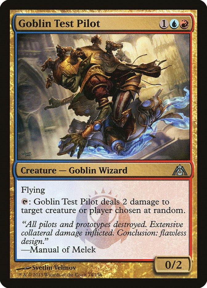 Image for Goblin Test Pilot (Dragon's Maze) (74) - Magic: The Gathering