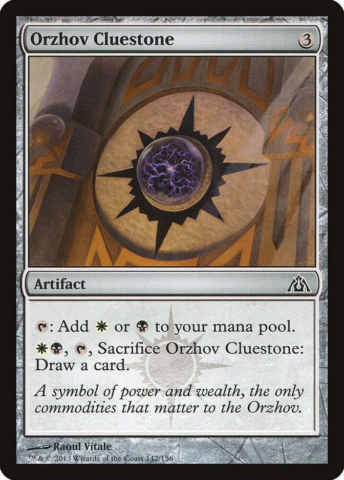Image for Orzhov Cluestone (Dragon's Maze) (142) - Magic: The Gathering