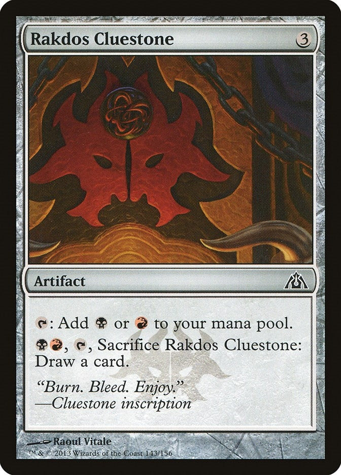 Image for Rakdos Cluestone (Dragon's Maze) (143) - Magic: The Gathering