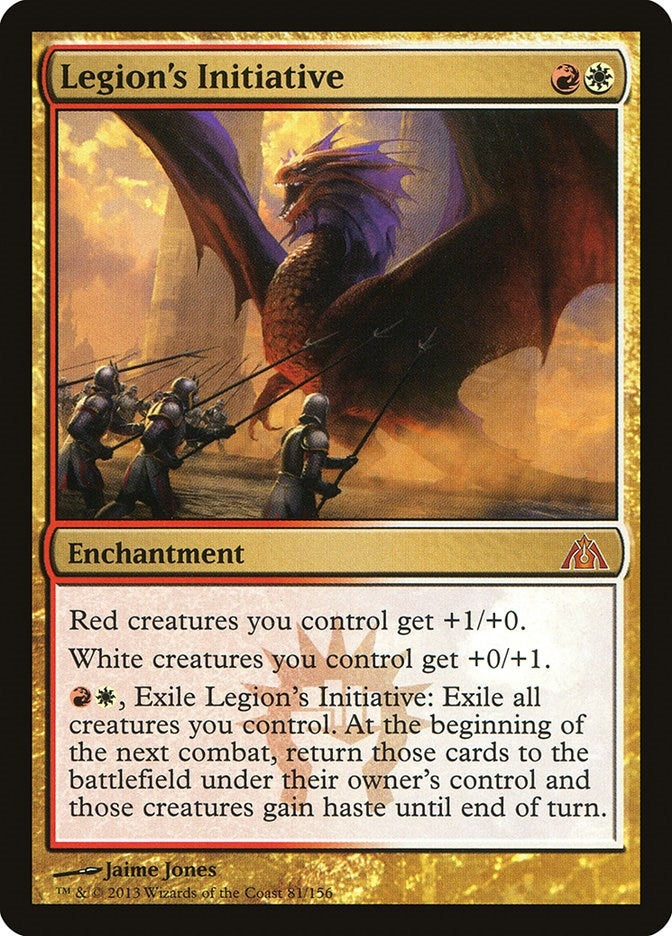 Image for Legion's Initiative (Dragon's Maze) (81) - Magic: The Gathering