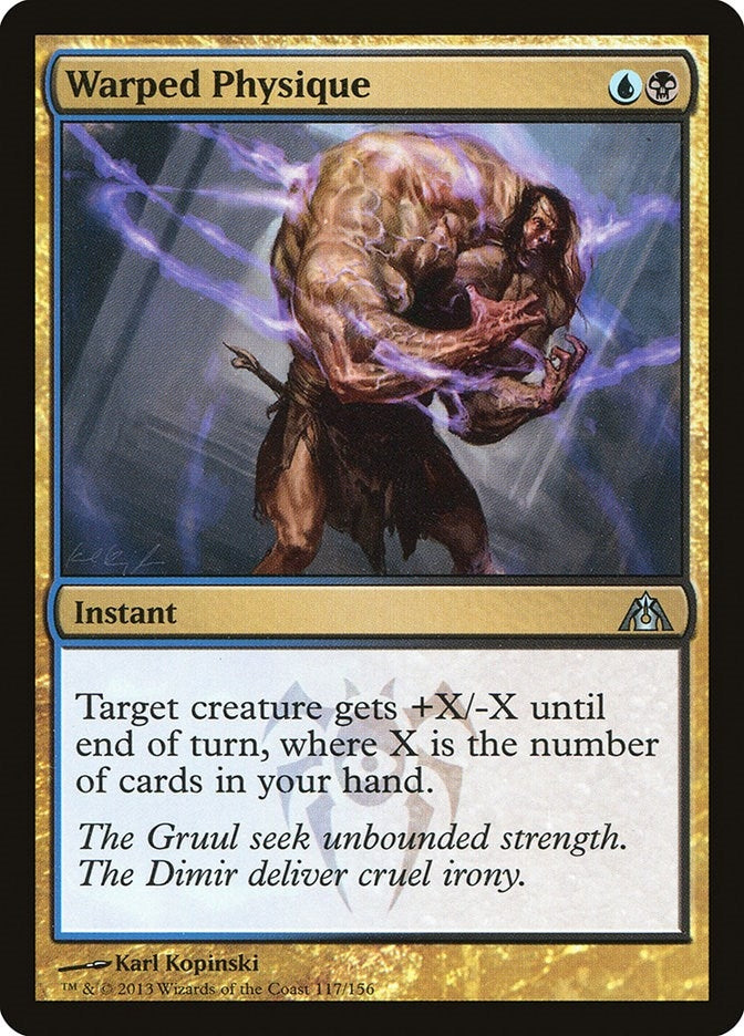 Image for Warped Physique (Dragon's Maze) (117) - Magic: The Gathering
