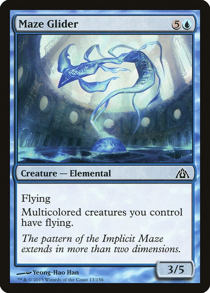 Image for Maze Glider (Dragon's Maze) (13) - Magic: The Gathering