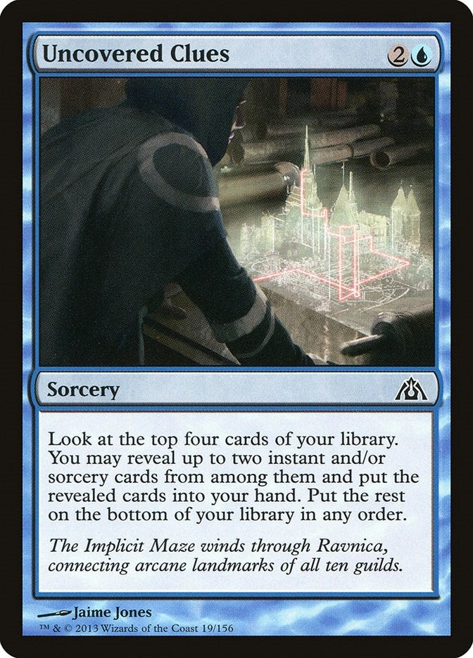 Image for Uncovered Clues (Dragon's Maze) (19) - Magic: The Gathering