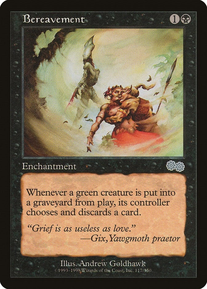 Image for Bereavement (Urza's Saga) (117) - Magic: The Gathering