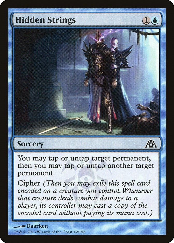 Image for Hidden Strings (Dragon's Maze) (12) - Magic: The Gathering