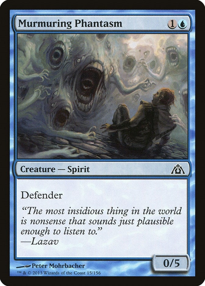 Image for Murmuring Phantasm (Dragon's Maze) (15) - Magic: The Gathering
