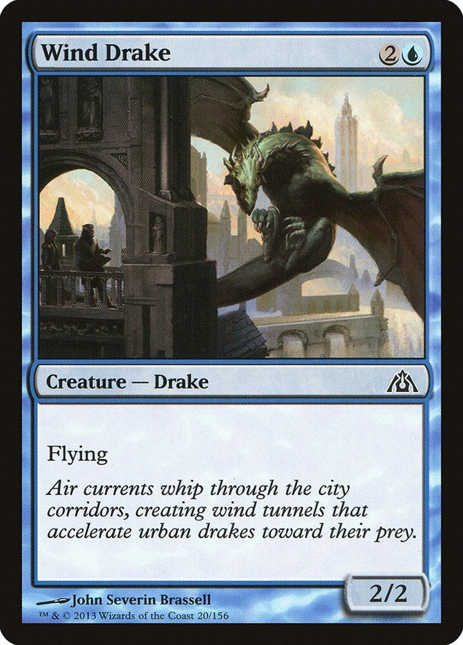 Image for Wind Drake (Dragon's Maze) (20) - Magic: The Gathering