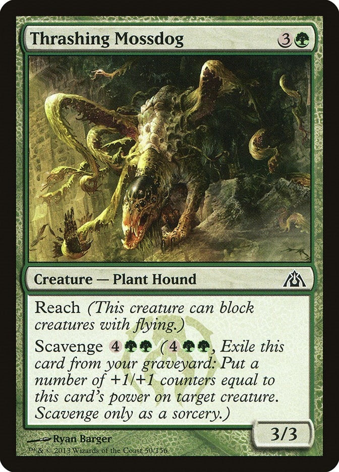 Image for Thrashing Mossdog (Dragon's Maze) (50) - Magic: The Gathering
