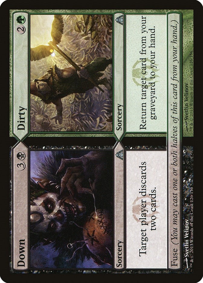 Image for Down // Dirty (Dragon's Maze) (126) - Magic: The Gathering