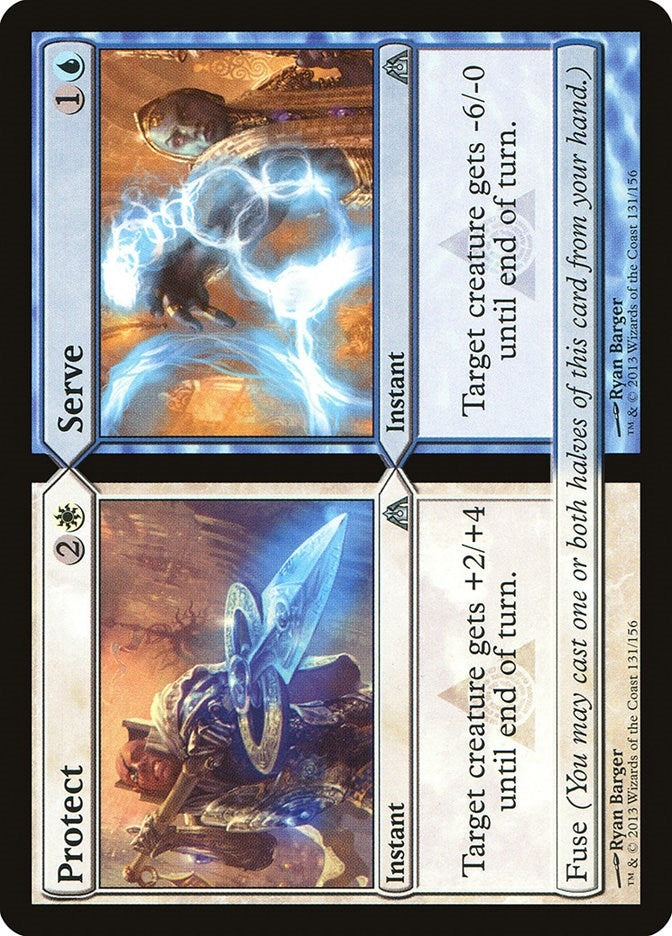 Image for Protect // Serve (Dragon's Maze) (131) - Magic: The Gathering