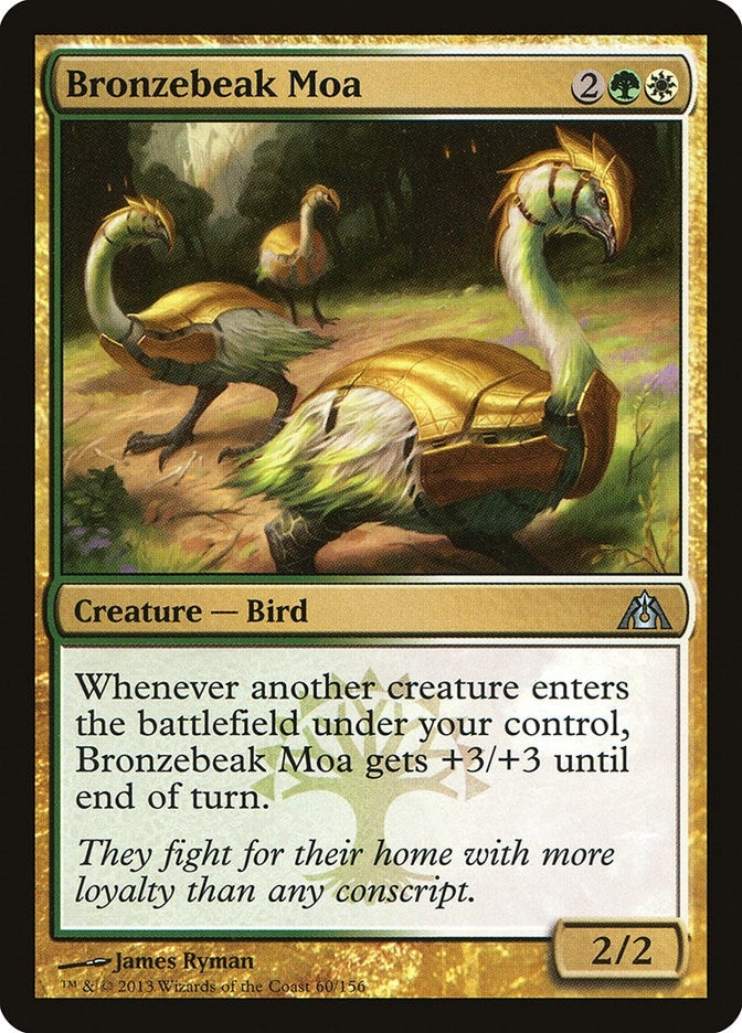Image for Bronzebeak Moa (Dragon's Maze) (60) - Magic: The Gathering