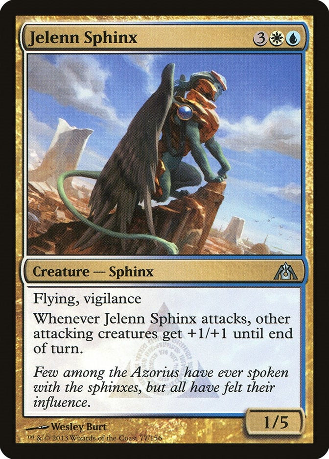 Image for Jelenn Sphinx (Dragon's Maze) (77) - Magic: The Gathering