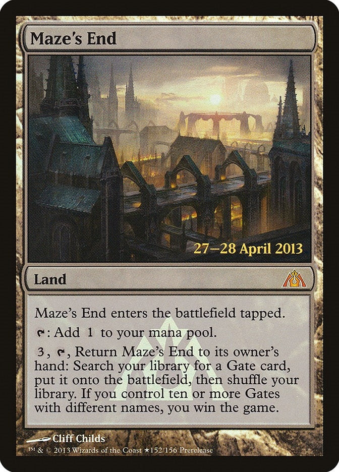 Image for Maze's End (Prerelease Cards) (152) - Magic: The Gathering