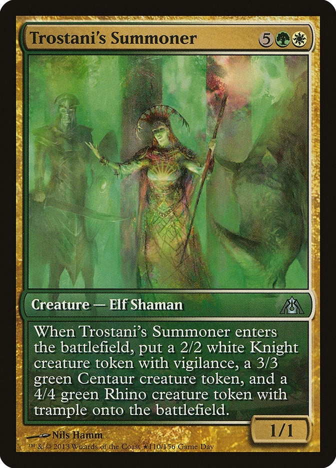 Image for Trostani's Summoner (Game Day & Store Championship Promos) (110) - Magic: The Gathering