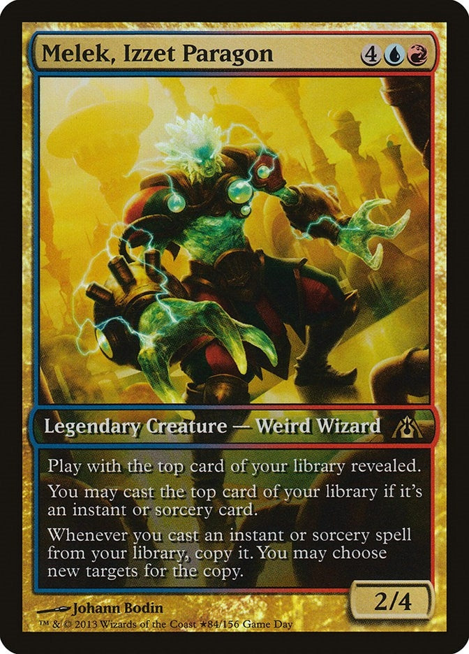 Image for Melek, Izzet Paragon (Game Day & Store Championship Promos) (84) - Magic: The Gathering