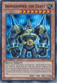Image for Ironhammer the Giant (Hidden Arsenal 7: Knight of Stars) (HA07-EN034) - YuGiOh