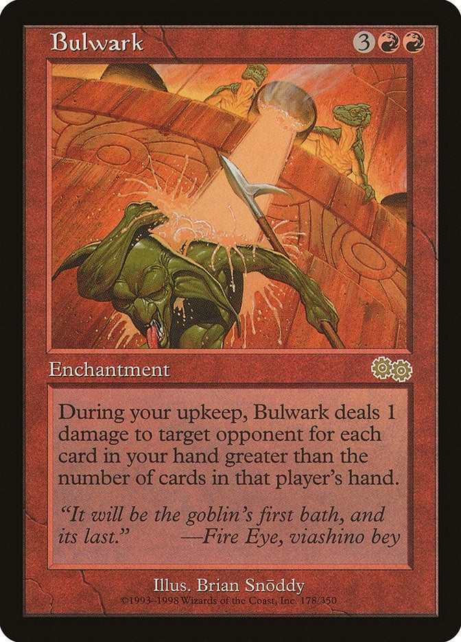 Image for Bulwark (Urza's Saga) (178) - Magic: The Gathering