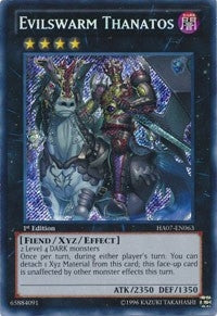 Image for Evilswarm Thanatos (Hidden Arsenal 7: Knight of Stars) (HA07-EN063) - YuGiOh