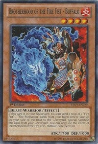 Image for Brotherhood of the Fire Fist - Buffalo (Lord of the Tachyon Galaxy) (LTGY-EN029) - YuGiOh
