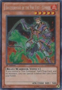 Image for Brotherhood of the Fire Fist - Coyote (Lord of the Tachyon Galaxy) (LTGY-EN082) - YuGiOh
