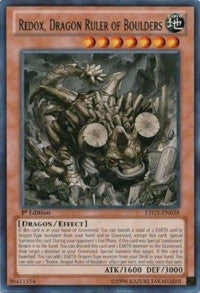 Image for Redox, Dragon Ruler of Boulders (Lord of the Tachyon Galaxy) (LTGY-EN038) - YuGiOh