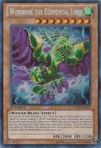 Image for Windrose the Elemental Lord (Lord of the Tachyon Galaxy) (LTGY-EN037) - YuGiOh