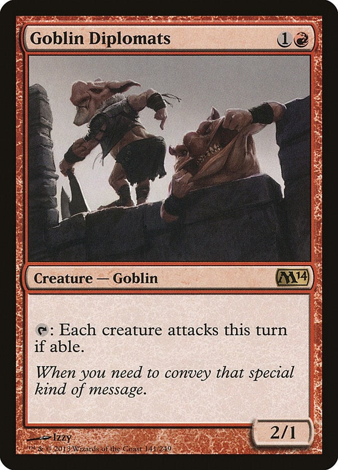 Image for Goblin Diplomats (Magic 2014 (M14)) (141) - Magic: The Gathering