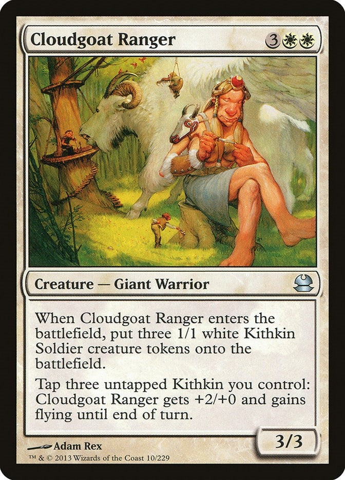 Image for Cloudgoat Ranger (Modern Masters) (10) - Magic: The Gathering