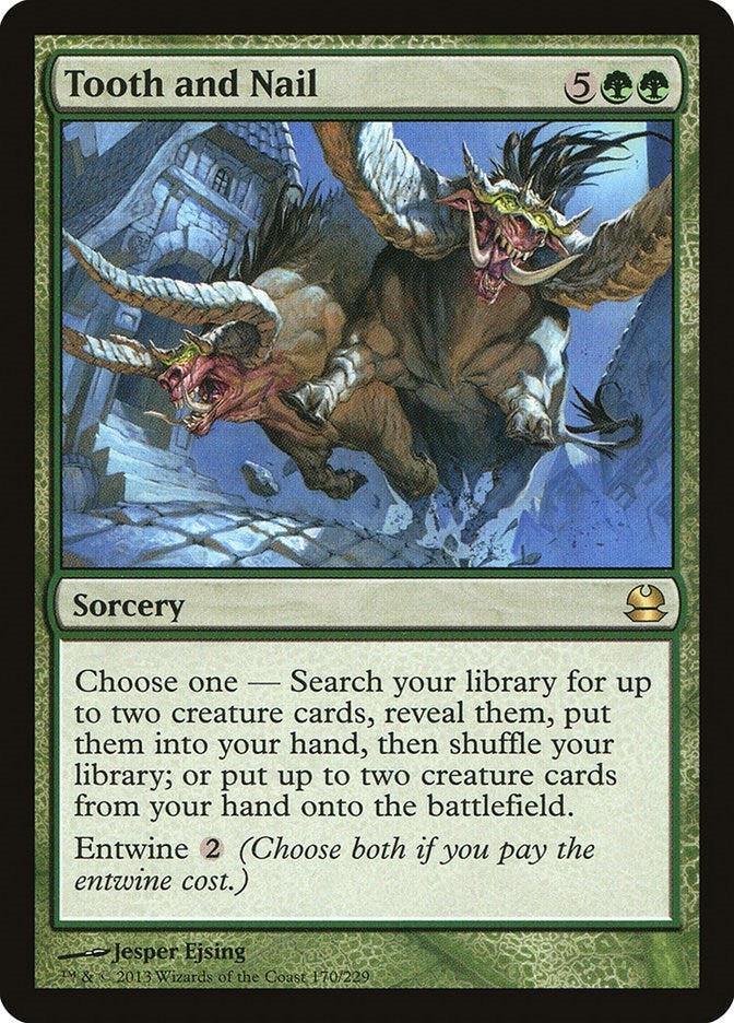 Image for Tooth and Nail (Modern Masters) (170) - Magic: The Gathering
