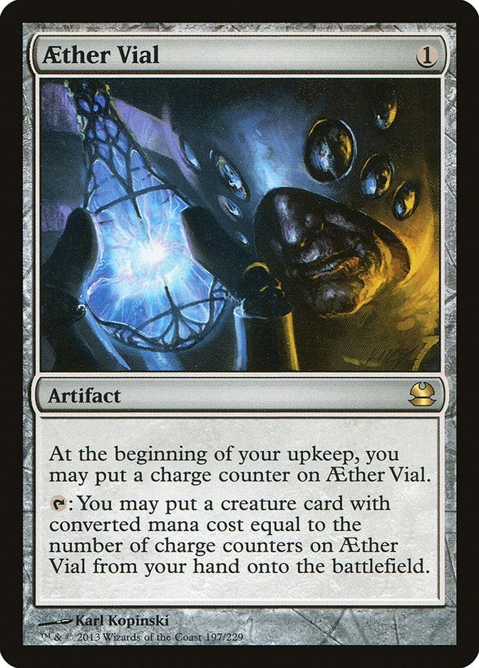 Image for Aether Vial (Modern Masters) (197) - Magic: The Gathering
