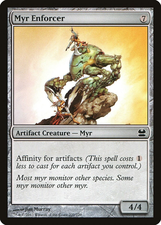 Image for Myr Enforcer (Modern Masters) (209) - Magic: The Gathering