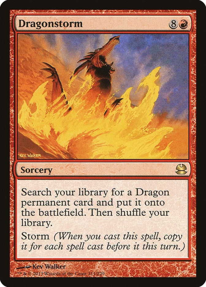 Image for Dragonstorm (Modern Masters) (111) - Magic: The Gathering