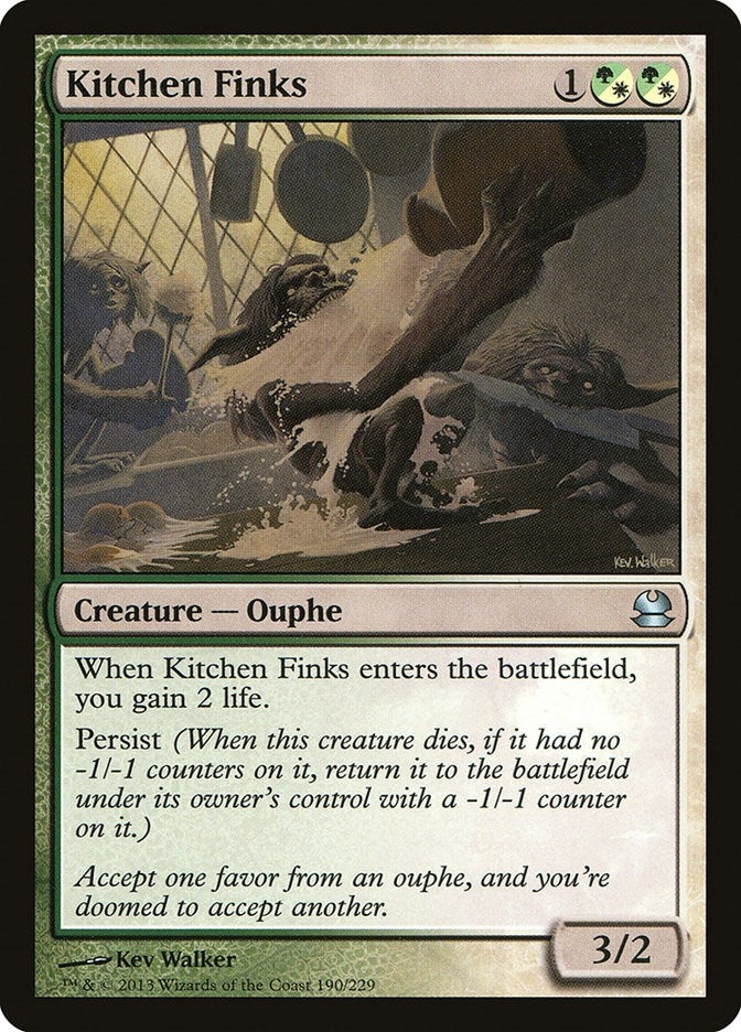 Image for Kitchen Finks (Modern Masters) (190) - Magic: The Gathering