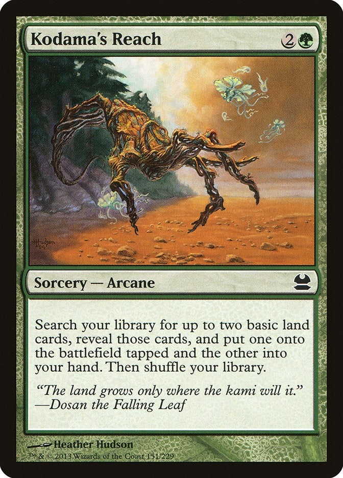 Image for Kodama's Reach (Modern Masters) (151) - Magic: The Gathering