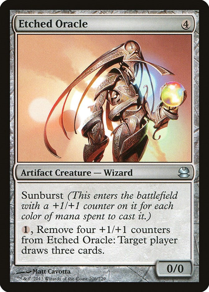 Image for Etched Oracle (Modern Masters) (206) - Magic: The Gathering