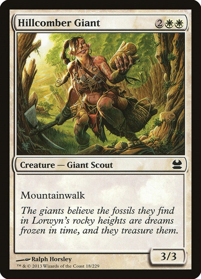 Image for Hillcomber Giant (Modern Masters) (18) - Magic: The Gathering