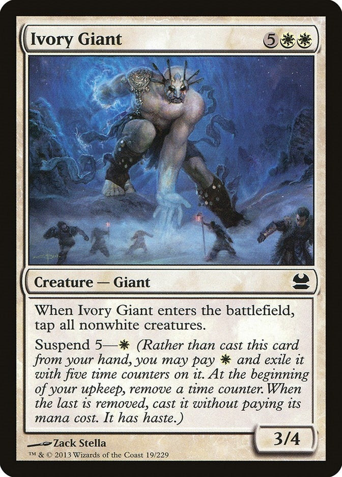 Image for Ivory Giant (Modern Masters) (19) - Magic: The Gathering