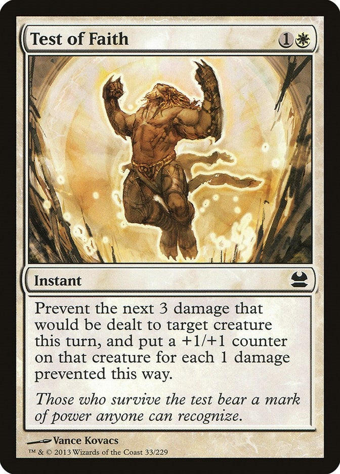 Image for Test of Faith (Modern Masters) (33) - Magic: The Gathering