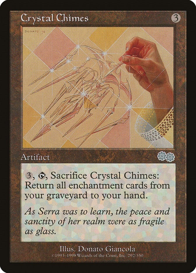 Image for Crystal Chimes (Urza's Saga) (292) - Magic: The Gathering