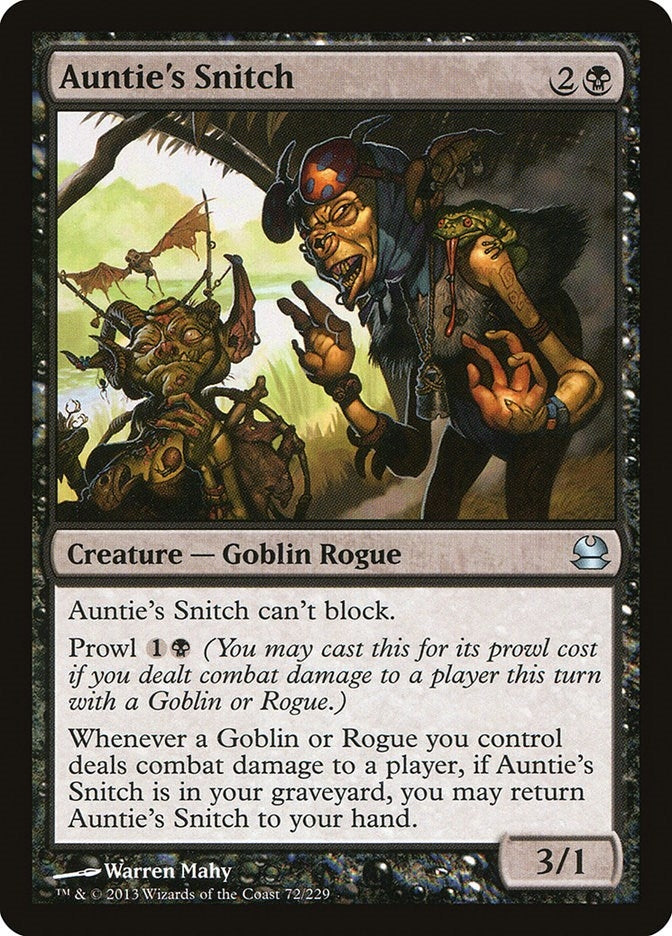 Image for Auntie's Snitch (Modern Masters) (72) - Magic: The Gathering