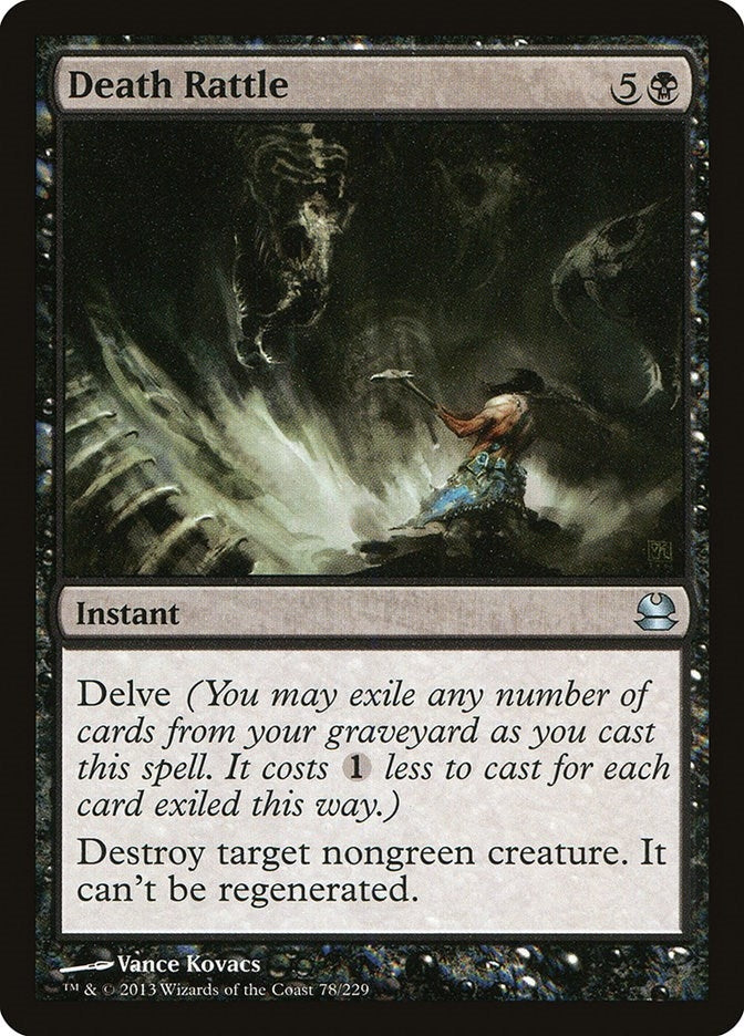Image for Death Rattle (Modern Masters) (78) - Magic: The Gathering