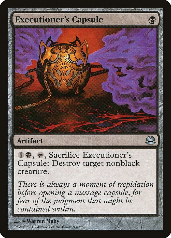 Image for Executioner's Capsule (Modern Masters) (83) - Magic: The Gathering